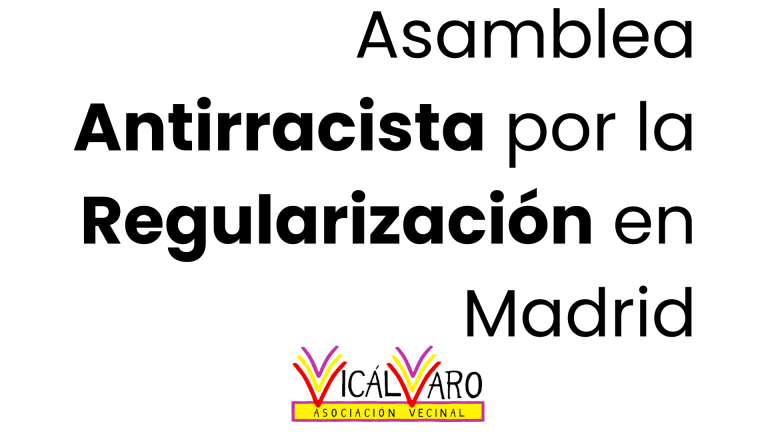 POR UNA REGULARIZACIÓN CON JUSTICIA SOCIAL Y RACIAL